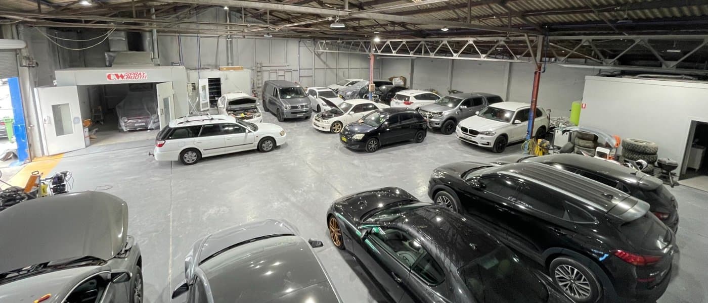 The workshop floor